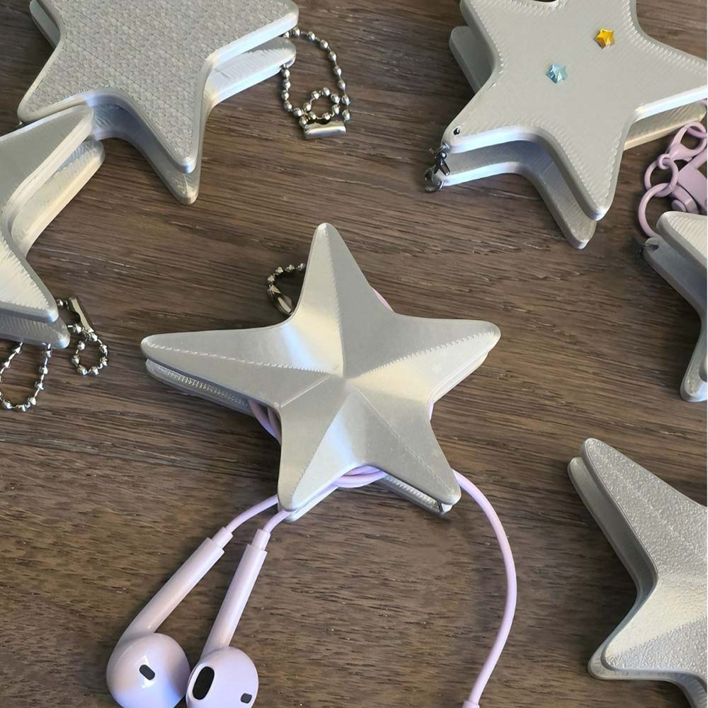3D Yıldız Kablo Düzenleyici, Y - Cable Winder Keychain incelemesi ve fiyatı