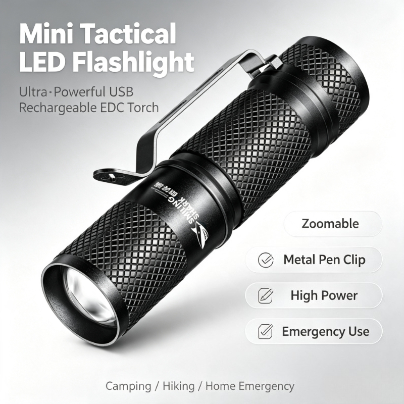 SMILING SHARK Ultra Güçlü Mini - Edc (Every Day Carry incelemesi ve fiyatı