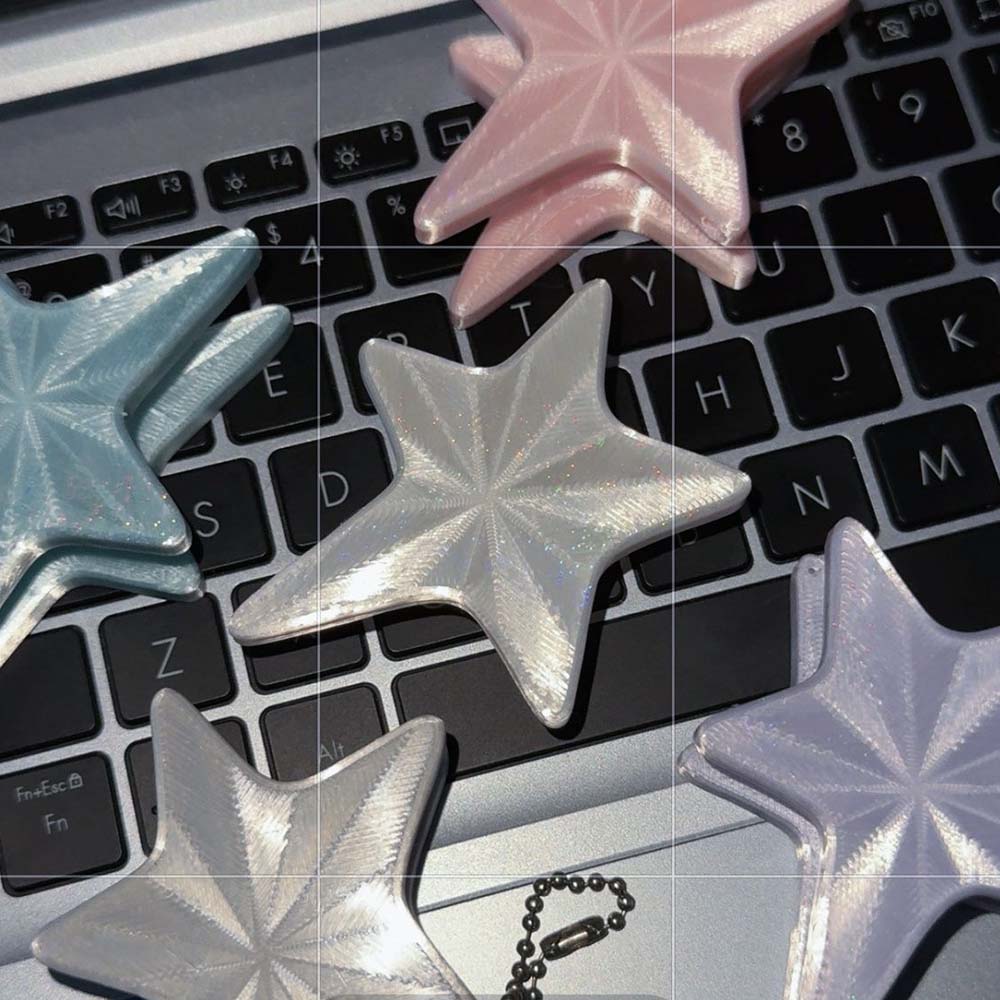 Y2K Tarzı 3D Yıldızlı Kablo Tu - Cable Winder Keychain incelemesi ve fiyatı