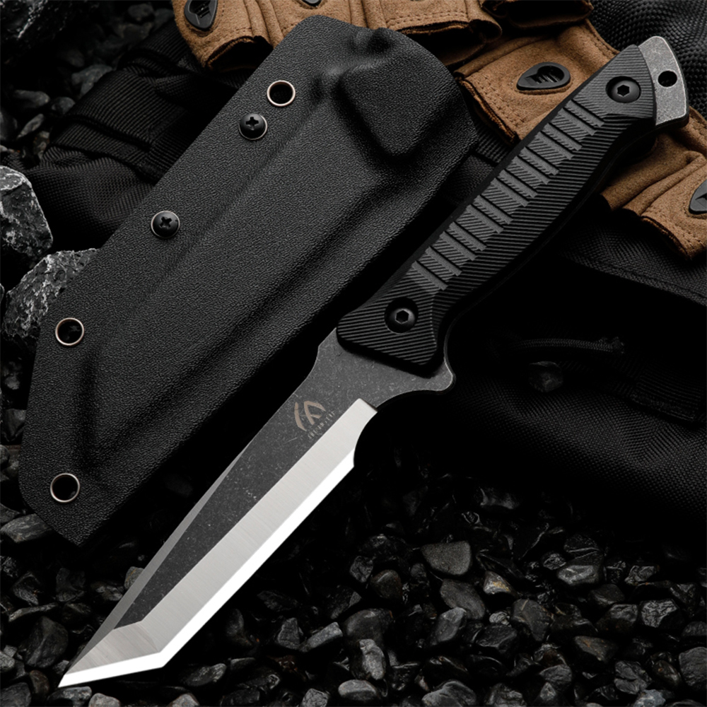 HUANGFU yüksek sertlik 7CR13MO - Edc Concealed Carry Knife incelemesi ve fiyatı