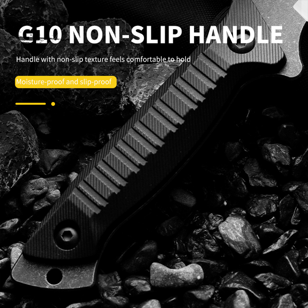 HUANGFU yüksek sertlik 7CR13MO - Edc Concealed Carry Knife incelemesi ve fiyatı